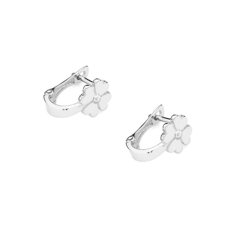 Kolczyki złote 585 z brylantami 0,06ct KO-60 