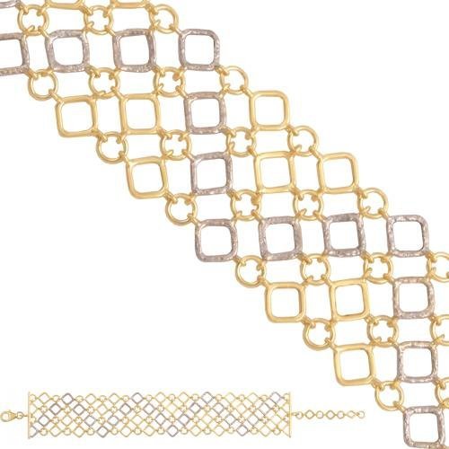 Bransoletka złota, damska 585 - 18933