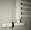 Varioterm Unico Zestaw instalacyjny grzejnika łazienkowego biały