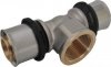 Trójnik Zaciskany Pex 25x3/4x25 GW zaprasowywany