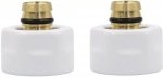 Adapter złączka M22x1,5 do rury pex 16x2,0 biały 2 szt