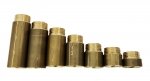 Przedłużka mosiężna 1/2 20 mm 25 bar wzmocniona