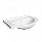 Umywalka Defra Roberto 60 Ceramiczna biała meblowa  60x43 cm