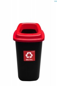Kosz do segregacji odpadów 90 l Sort Bin metal