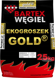 Węgiel Polski Ekogroszek Gold 25 kg 27-29 MJ