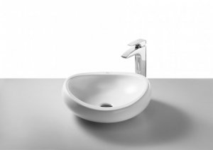 Umywalka nablatowa Roca URBI 1 45 cm Ceramiczna bez otworu