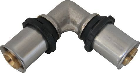 Kolano Zaciskane Pex 25x25 zaprasowywane mocne