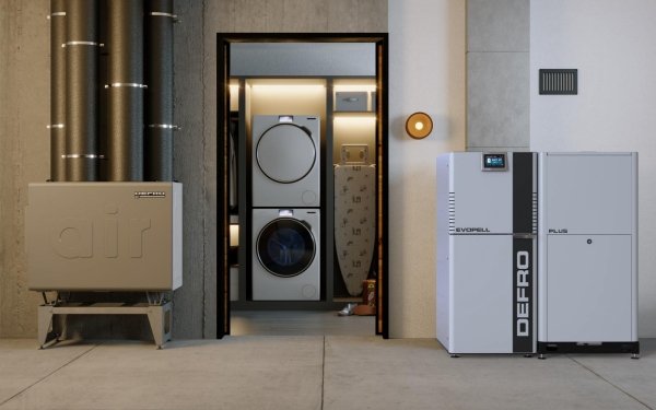 Piec Defro Evopell Plus 15 kW kocioł peletowy z podajnikiem do 180 m2