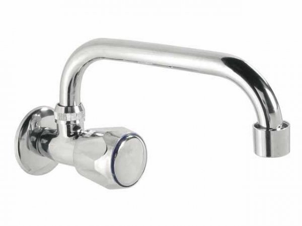 Kran czerpalny ścienny jednopunktowy wylewka S 200 mm