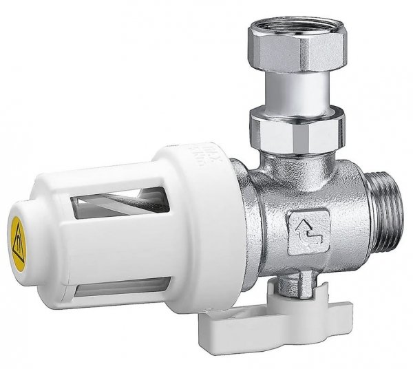 Separator Caleffi XS® Urządzenie filtrujące z magnesem do montażu pod kotłem