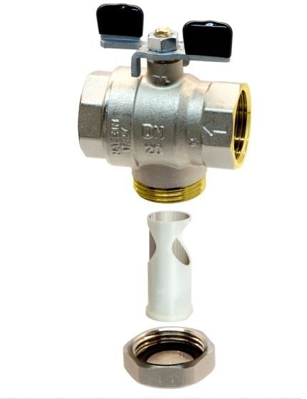 Zawór kulowy z filtrem 1&quot; Easyflux