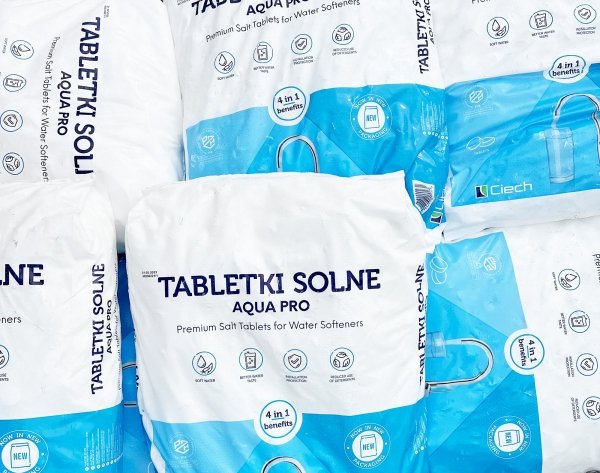 Tabletki solne Ciech 25 kg sól do zmiękczacza