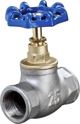 Zawór przelotowy 1/2&quot; żeliwny DN 15