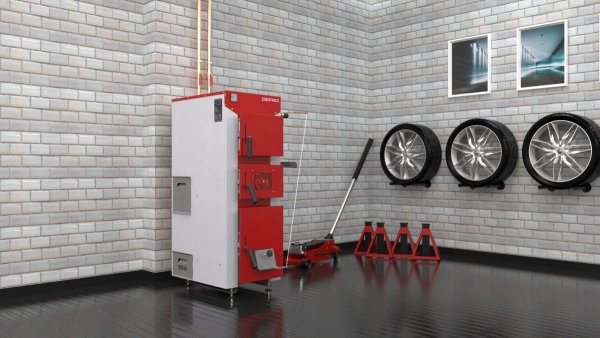 Defro DWS 12 kW Kocioł zasypowy na węgiel do 150 m2