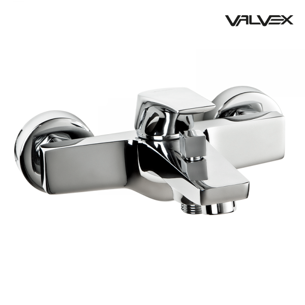 Bateria wannowa Valvex Sigma bateria natryskowa ścienna chromowana