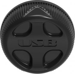 Zaślepka portu USB Lezyne End Plug — Femto USB R Drive / StVZO Femto USB (tył), czarna