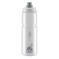 Elite Bidon Jet Green Clear Grey Logo 750ml 
