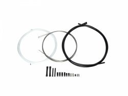 Zestaw linek i pancerzy hamulca SRAM SlickWire Pro Road — czarny