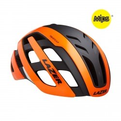 Kask Lazer Century MIPS  Flash Orange Black roz.L +led 