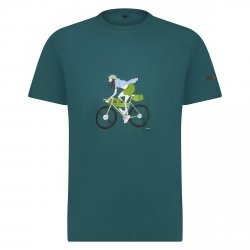 Koszulka Shimano SENTIERO LTD — męska, głęboki oceaniczny, rozmiar M