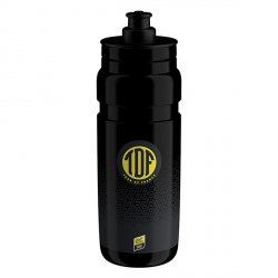 Bidon Elite FLY Teams 2024 Tour de France Black 750 ml