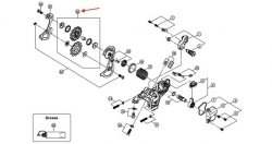 Kółka przerzutki Shimano Saint RD-M820 