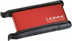 Zestaw naprawczy Lezyne Lever Kit in Alloy Box — czerwony