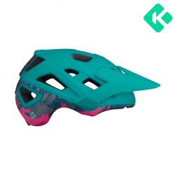 Kask MTB Lazer Jackal KinetiCore — Matte Turquoise, rozmiar L (58–61 cm)