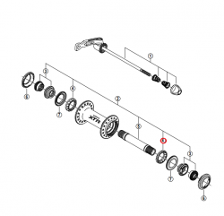 Wianek Shimano piasty przód do HB-M970/975/FH7850/HB7800 