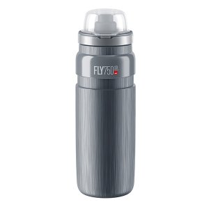 Bidon Elite FLY MTB TEX Szary, Szare Logo 750 ml 