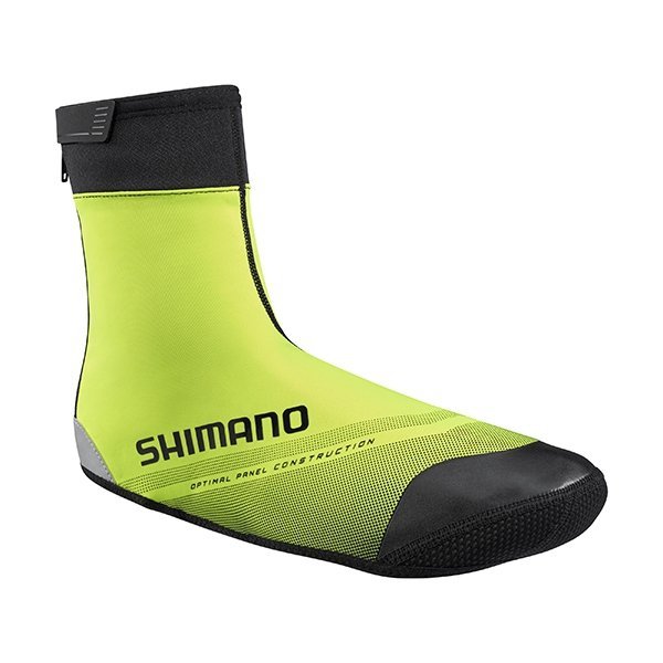 Ochraniacze na buty Shimano S1100X Soft Shell — Neon Yellow, rozmiar L (42–44)