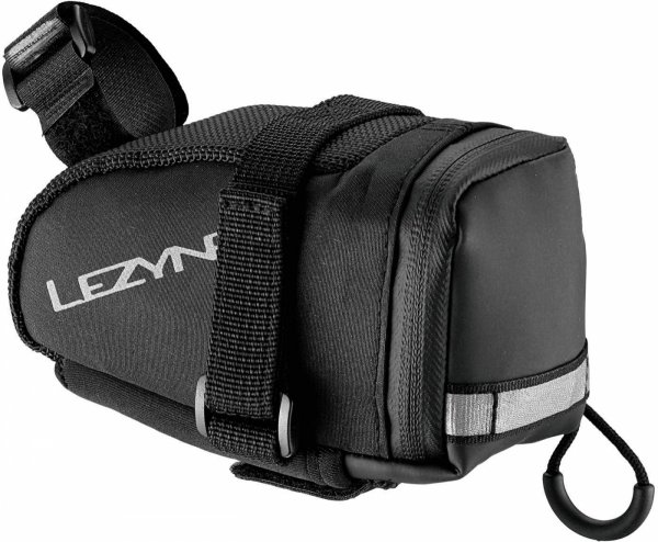 Torba podsiodłowa Lezyne M-Caddy (M) z zestawem CO₂ — czarna