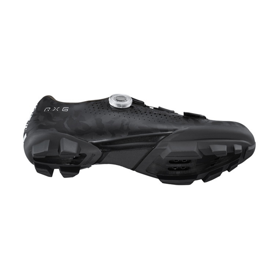 Buty gravelowe Shimano SH-RX600 — Black, rozmiar 47 (SPD)