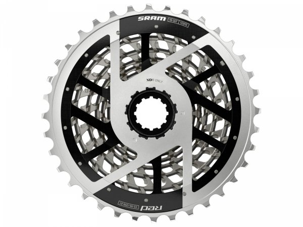 Kaseta SRAM RED XG-1290 E1 10-36T 12-rzędowa — srebrna (XDR, X-DOME)