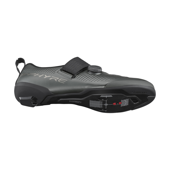 Buty triathlonowe Shimano S-PHYRE SH-TR903 — Matte Gunmetal, rozmiar 47 (SPD-SL)