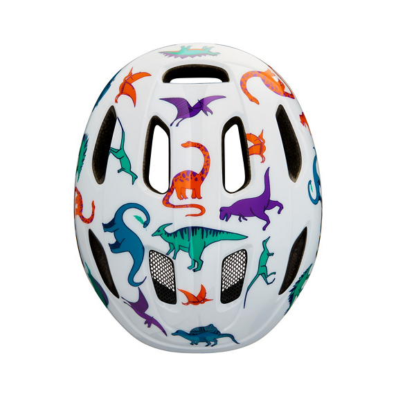 Kask dziecięcy Lazer Pnut KinetiCore — Dinosaurs, rozmiar Uni (46–52 cm)