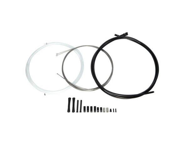 Zestaw linek i pancerzy hamulca SRAM SlickWire Pro Road — czarny