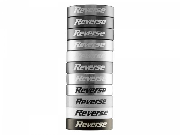 Pierścienie zaciskowe do chwytów REVERSE Lock-On 2 szt. czarne