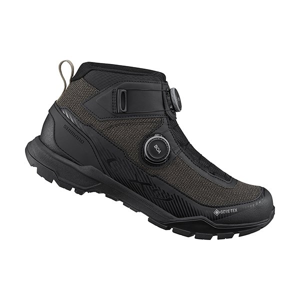 Buty wyprawowe Shimano SH-EX900 — Black (czarne), rozmiar 42 (SPD, GORE-TEX)