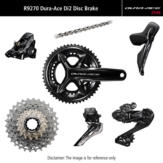 Grupa Shimano Dura-Ace Di2 R9270 Disc 170 mm 50/34T 11–30T