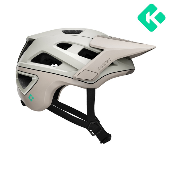 Kask MTB Lazer Jackal KinetiCore CE-CPSC — Matte Desert, rozmiar L (58–61 cm)