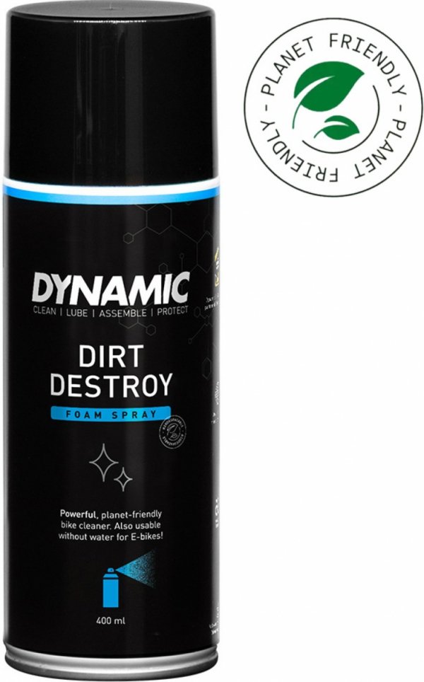 Pianka czyszcząca Dynamic Dirt Destroy — aktywna piana do mycia roweru