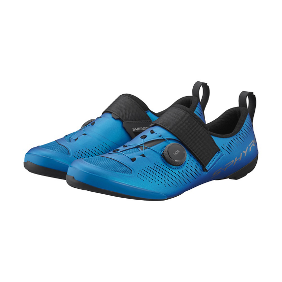 Buty triathlonowe Shimano S-PHYRE SH-TR903 — Blue, rozmiar 43 (SPD-SL)