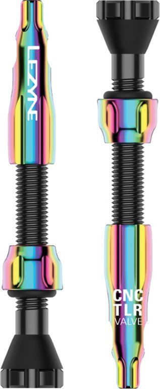 Wentyle tubeless Lezyne CNC TLR Valve — Presta 44 mm, neo metallic