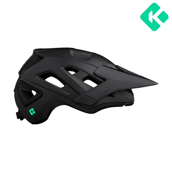 Kask MTB Lazer Jackal KinetiCore — Matte Black, rozmiar L (58–61 cm)