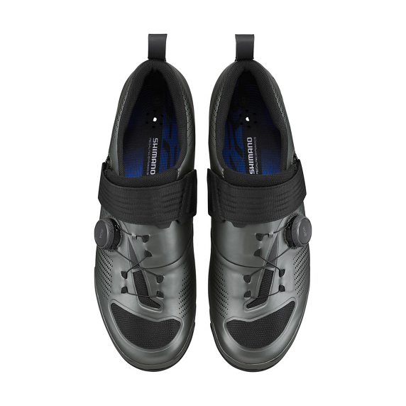 Buty triathlonowe Shimano S-PHYRE SH-TR903 — Matte Gunmetal, rozmiar 43 (SPD-SL)