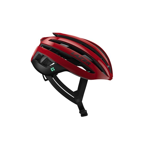 Kask szosowy Lazer Z1 KinetiCore — Metallic Red • Rozmiar M (55–59 cm)