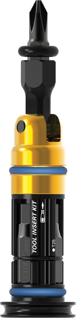 Multitool do kierownicy Lezyne BarPlug Tool Insert Kit S — czarny