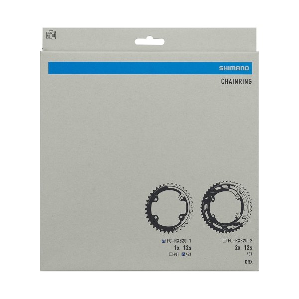 Tarcza Shimano GRX 42T do FC-RX820-1 1x12, BCD 110