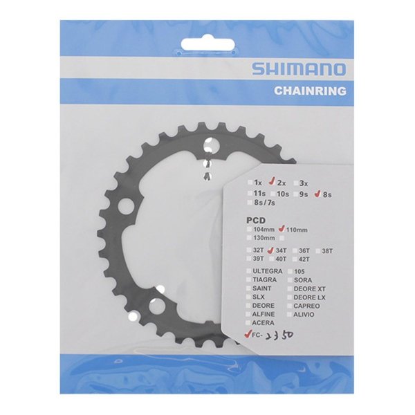 Zębatka Shimano FC-2350 34T czarna stal